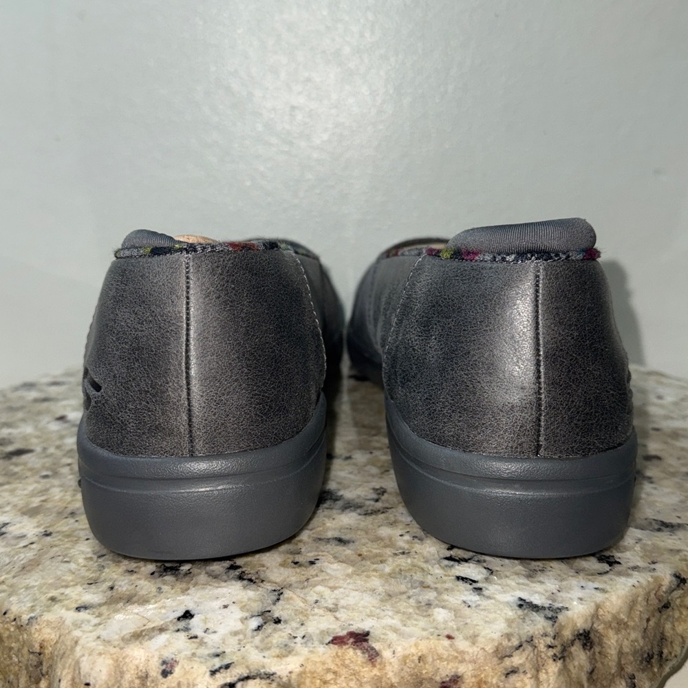 Skechers Arch Fit Uplift Core Roots Charcoal Slip On Shoes Women’s Sz 8.5 New! - Picture 5 of 12